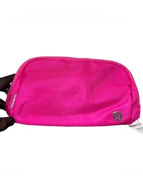 Lululemon Everywhere Belt Bag 1L Hot Pink Crossbody Waist Bag NWT